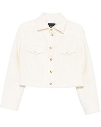 Pinko - Chaqueta Corta De Tweed - Lyst