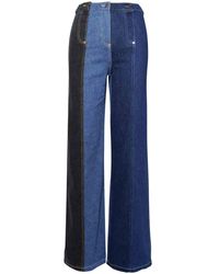 Moschino - Wide Jeans - Lyst