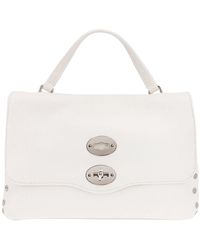 Zanellato - Leather Handbag With Metal Studs - Lyst