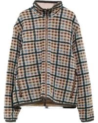 Moncler - Grenoble Reversible Check Jacket - Lyst