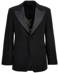 Ferragamo - Tuxedo Blazer Jacket - Lyst