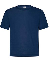 Luigi Borrelli Napoli - Crew-neck T-shirt In Cotton Jersey - Lyst