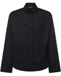 Giuliano Galiano - Tobhias Wool Shirt - Lyst