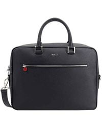 Kiton - Leather Work Bag - Lyst