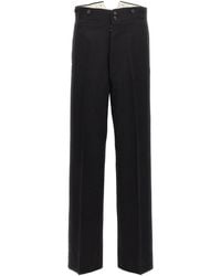 Maison Margiela - Strap Wool Pants - Lyst