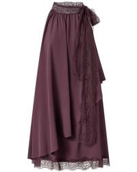 Pinko - Midi Skirt - Lyst