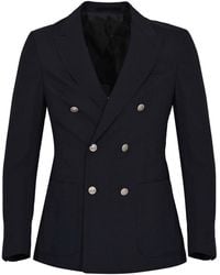 Eleventy - Double-Breasted Jacket - Lyst