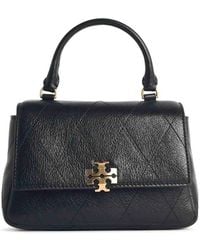 Tory Burch - Charlie Matelass' Leather Mini Bag - Lyst