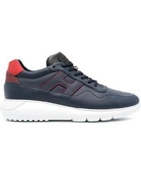 Hogan - Interactive 3 Leather Sneakers - Lyst