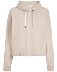 Brunello Cucinelli - Long-Sleeves Hoodie - Lyst