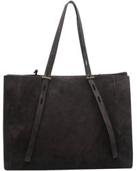 MINOBOSSI - Leather Paula Tote Bag - Lyst