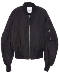 The Attico - Bomber With Frontal Zip Closure - Lyst