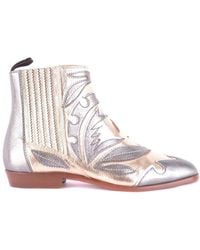 Santoni - Booties - Lyst