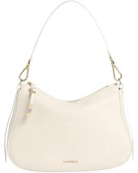 Coccinelle - Handbag Grained Pearl Pearl - Lyst