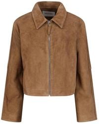 Low Classic - Suede Jacket - Lyst