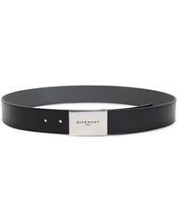 Givenchy - Metal Plaque Belt - Lyst
