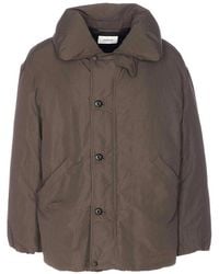 Lemaire - Dark Espress Puffer Blouson - Lyst