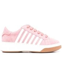 DSquared² - Leather Sneakers - Lyst