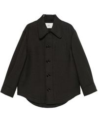 Ami Paris - Wool Shirt Jacket - Lyst