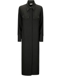 Alberto Biani - Long Chemisier Dress Pure - Lyst