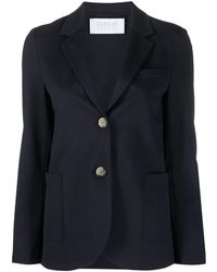 Harris Wharf London - Buttoned Blazer With Pockets - Lyst