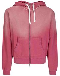 Brain Dead - Padded Elbow Zip-Up Hoodie - Lyst