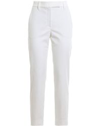 Brunello Cucinelli - Cotton Twill Chino Trousers - Lyst