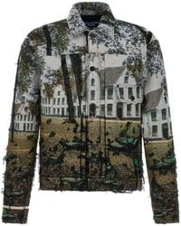 Junya Watanabe - Jacquard Square Jacket - Lyst