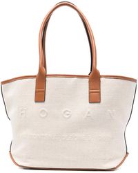Hogan - Script Small Tote - Lyst
