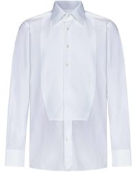 Tom Ford - Icon Cotton Tuxedo Shirt - Lyst