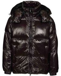 DIESEL - Quilted Taslan Down Jacket With Viraloff Treatment - Lyst
