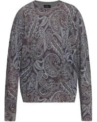 Etro - Patterned Sweater - Lyst