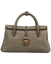 Zanellato - Dotta Jones Nubuck Handbag - Lyst