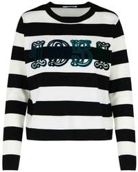 Max Mara - Viterbo Two-Tone Virgin Wool Sweater - Lyst