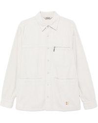 Aspesi - Pearl Cotton Long-Sleeve Shirt - Lyst