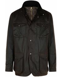 Barbour - Ogston Waxed Cotton Jacket - Lyst
