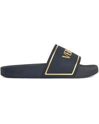 Versace - Rubber Slippers - Lyst