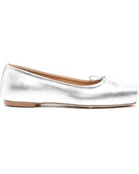 Aeyde - Gabriella Laminated Nappa Leather Loafer - Lyst