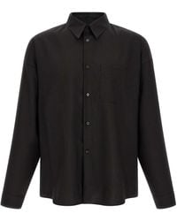 Marni - Wool Shirt With Pocket - Lyst