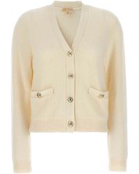 MICHAEL KORS STRETCH KNIT CARDIGAN