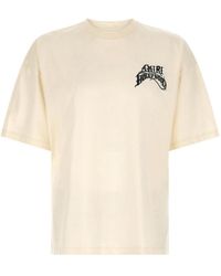 Amiri - T-Shirt With 'Hollywood Lj Skate' Logo - Lyst