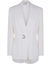 Brunello Cucinelli - Suit Type Belt Jacket - Lyst