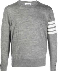 Thom Browne - 4Bar Wool Sweater - Lyst