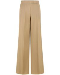 Max Mara - Bronte Virgin Wool Blend Pants - Lyst