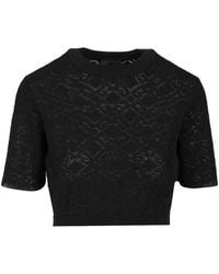 Givenchy - Crop Sweater - Lyst