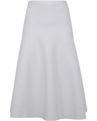 D. EXTERIOR - Merinos Double Flared Skirt - Lyst