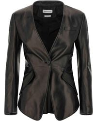McQueen - Nappa Blazer - Lyst