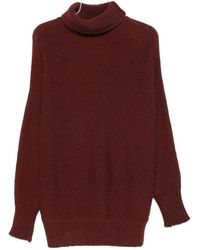 Alysi - Wool Turtle-Neck Jumper - Lyst