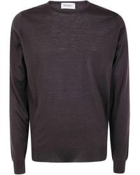 John Smedley - Lundy Round Neck Pullover - Lyst