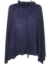Mirror In The Sky - Open Knitted Poncho - Lyst